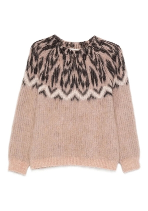Forte Forte Fairisle pattern sweater - Neutrals
