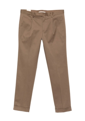 Briglia 1949 pleated cuffed trousers - Brown