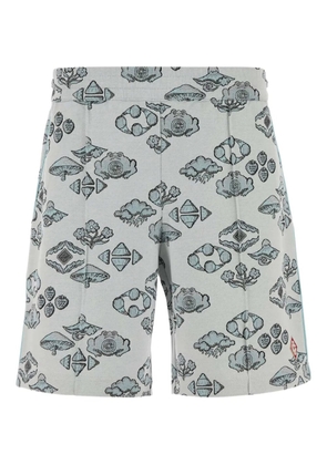 Casablanca embroidered jacquard bermuda shorts - Grey