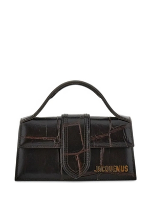 Jacquemus small Bambino strap tote bag - Brown