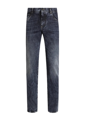 Dolce & Gabbana logo-plaque jeans - Blue