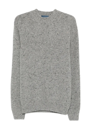 Daniele Fiesoli long-sleeve crew-neck sweater - Grey