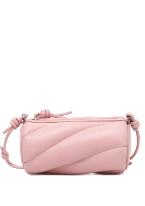 Fiorucci padded leather crossbody bag - Pink