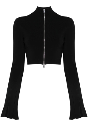 Nanushka zip-up cardigan - Black