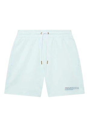 Casablanca drawstring cotton shorts - Blue