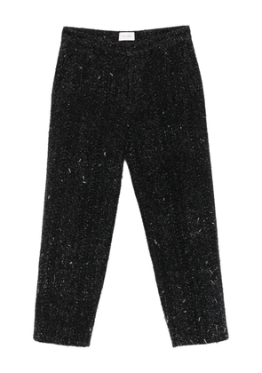 Craig Green straight-leg bouclé trousers - Black