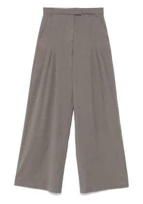 REMAIN wide suiting trousers - Grey