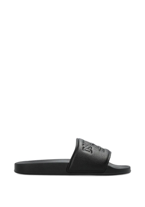 DSQUARED2 debossed sliders - Black