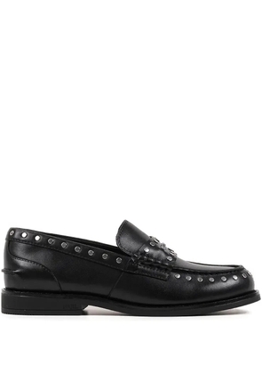 Karl Lagerfeld Mia studded loafers - Black