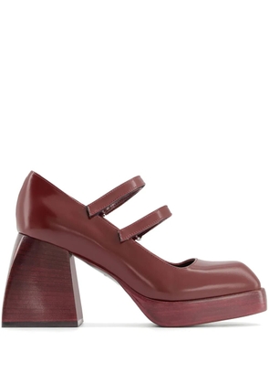 Nodaleto 90mm Bulla Babies pumps - Red