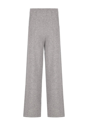 Laneus side-pockets knitted trousers - Grey