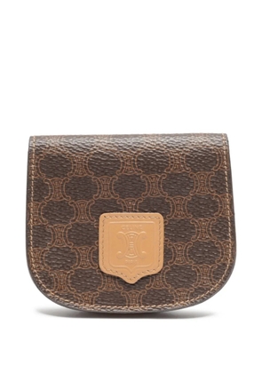 Celine Pre-Owned 2000s Macadam coin purse - Brown