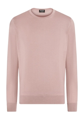 Zegna crewneck sweater - Pink