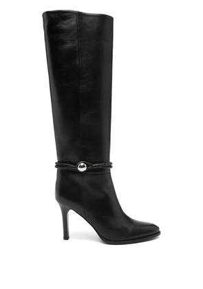 ISABEL MARANT Ieva button-detail boots - Black