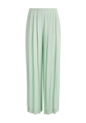 alice + olivia Jenna wide-leg trousers - Green