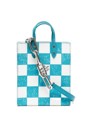 Louis Vuitton Pre-Owned Damier Checkerboard Sac Plat XS tote bag - Blue