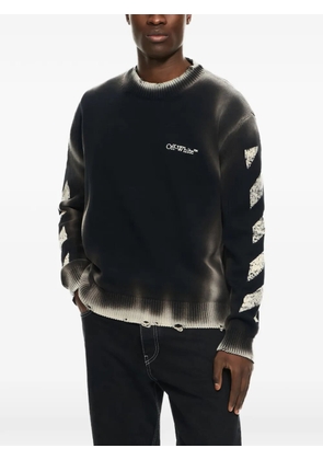Off-White Diag Corrosion sweater - Black