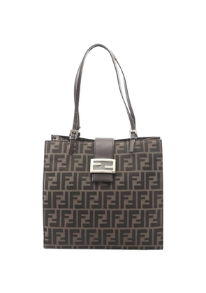 Fendi Pre-Owned 2000s monogram-pattern shoulder bag - Brown