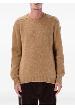 Howlin' long-sleeve crew-neck sweater - Neutrals