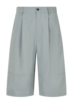 TOMBOY pleated pocket shorts - Green