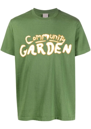 Perks And Mini Community Garden crew-neck T-shirt - Green