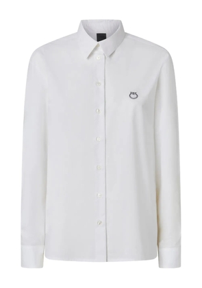 PINKO embroidered cotton shirt - White