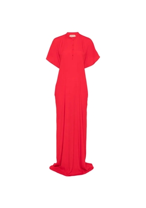 Nº21 buttoned maxi dress - Red
