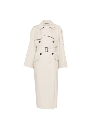 Max Mara belted double-breasted coat - Neutrals
