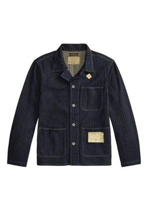 Ralph Lauren RRL striped cotton overshirt - Blue