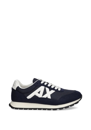 Armani Exchange logo-detail sneakers - Blue