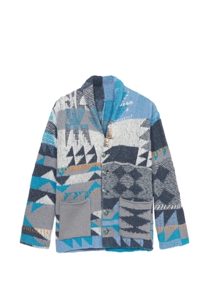 Fortela Hoppy crochet fringed cardigan - Blue