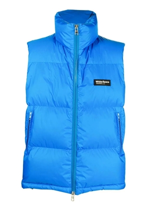 White:Space Scott padded gilet - Blue