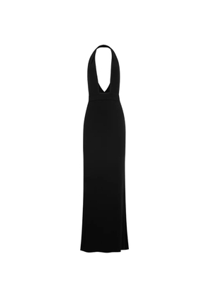 Nili Lotan Lita halterneck gown - Black