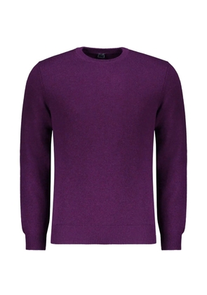 Fedeli round-neck sweater - Purple