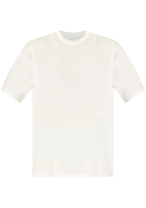 Y-3 logo-print T-shirt - White