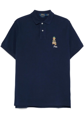 Polo Ralph Lauren logo-embroidered polo shirt - Blue