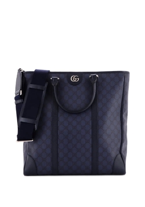 Gucci Pre-Owned Ophidia Convertible Open GG Coated Canvas Tall tote bag - Blue