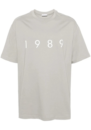 1989 STUDIO logo-print cotton T-shirt - Grey