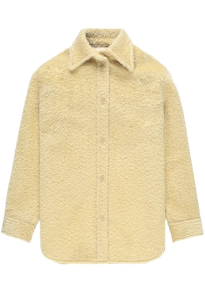 ISABEL MARANT Celiane button-up shirt jacket - Neutrals