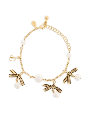 Jimmy Choo ribbon bracelet - Gold