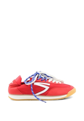 Puraai 6.02 Panther zig-zag sneakers - Red