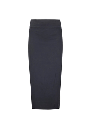 Labo Art Penna elasticated-waistband midi skirt - Grey