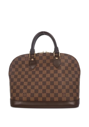 Louis Vuitton Pre-Owned 2007 Alma Damier Ebène tote bag - Brown