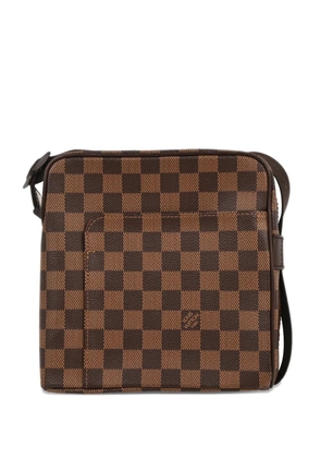 Louis Vuitton Pre-Owned 2004 PM Olav Damier Ebène shoulder bag - Brown