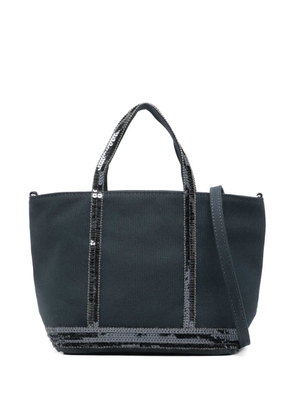 Vanessa Bruno small Cabas canvas tote bag - Blue