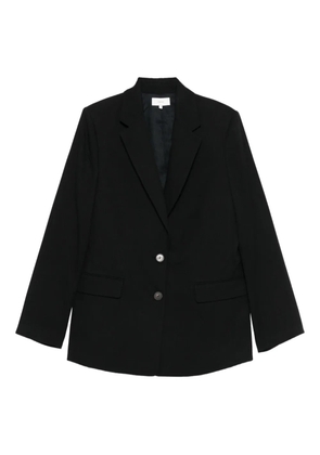 Vince button-fastening cotton jacket - Black