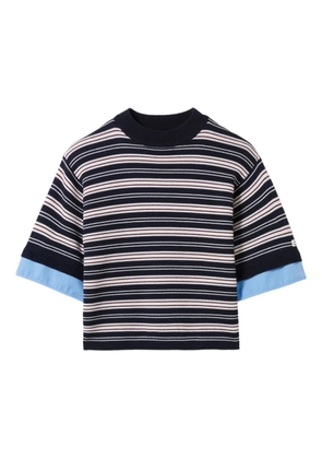 Claudie Pierlot striped T-shirt - Blue