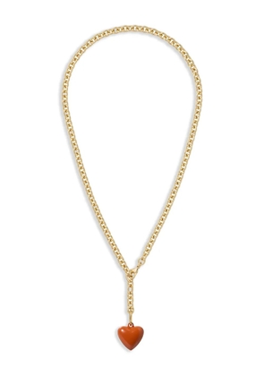 Roxanne Assoulin The Mini Puffy heart-charm necklace - Gold