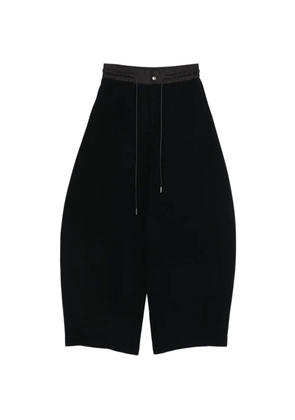 sacai sponge track pants - Black