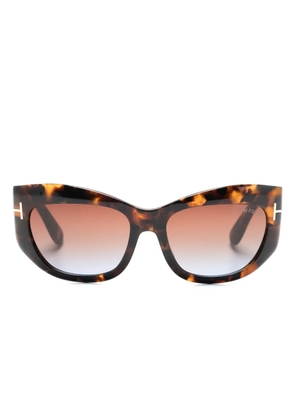 TOM FORD Eyewear Brianna cat-eye sunglasses - Brown